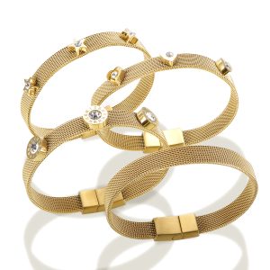pvd gold plated diy bracelets