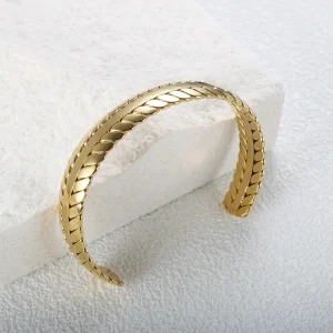 Stainless Steel Cuff Bracelet