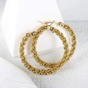 MSXEFF0999 Hoop earrings