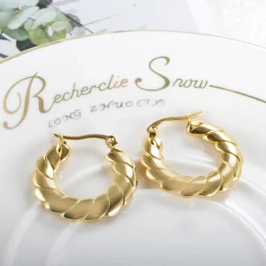 MSXEJD0758 Hoop earrings