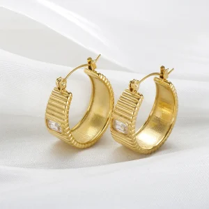 MSXEJD0852 Hoop earrings