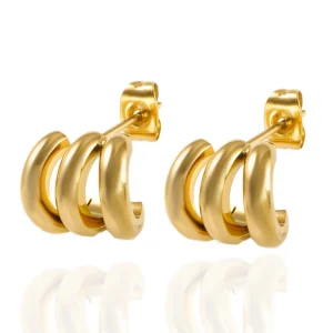 MSXEJMG0738 Hollow Earrings
