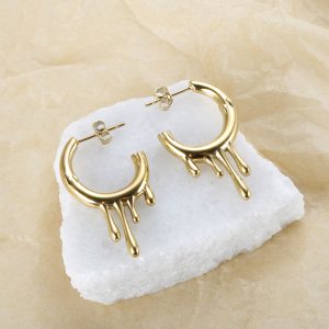 Irregular earrings