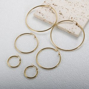 Hoop earrings